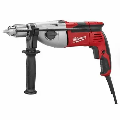1/2 In Dual-Speed Hammer Drill – Corded Heavy-Duty Tool With Carrying Case 1