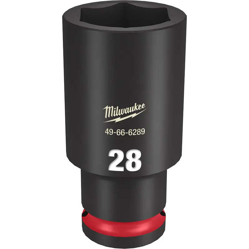 1/2-Inch Drive 28Mm 6-Point Deep Impact Socket 1