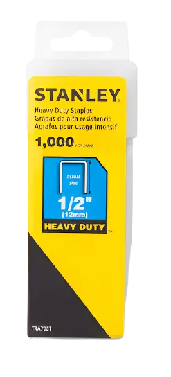 1/2-Inch Staples – 1,000 Per Box, 4 Boxes Per Case 1