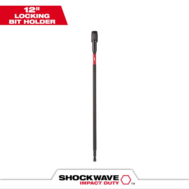 1/4-Inch Hex Bit Extension – 12-Inch Quick-Connect 1