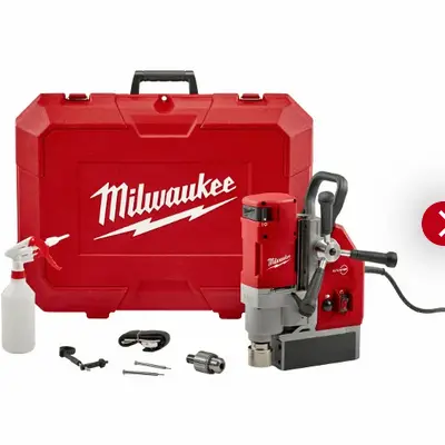 1-5/8" Magnetic Drill Press Kit – Precision Vertical Drilling System 1