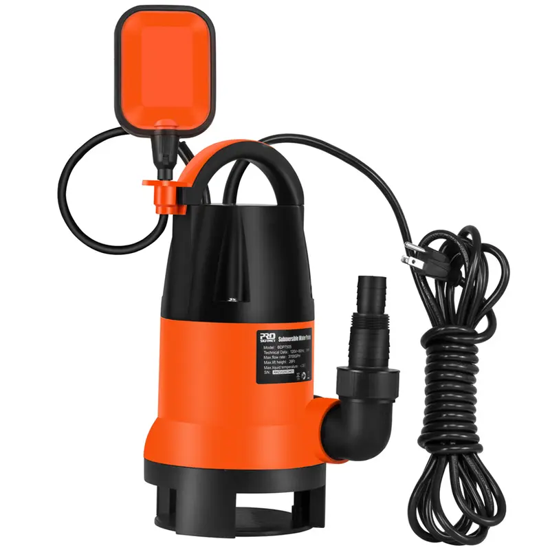 1-Hp Submersible Clean Or Dirty Water Pump (3700 Gph) 1