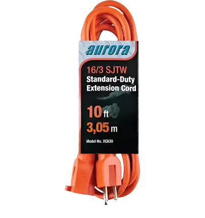 10-Foot Indoor/Outdoor Extension Cord – Dual-Rated 1