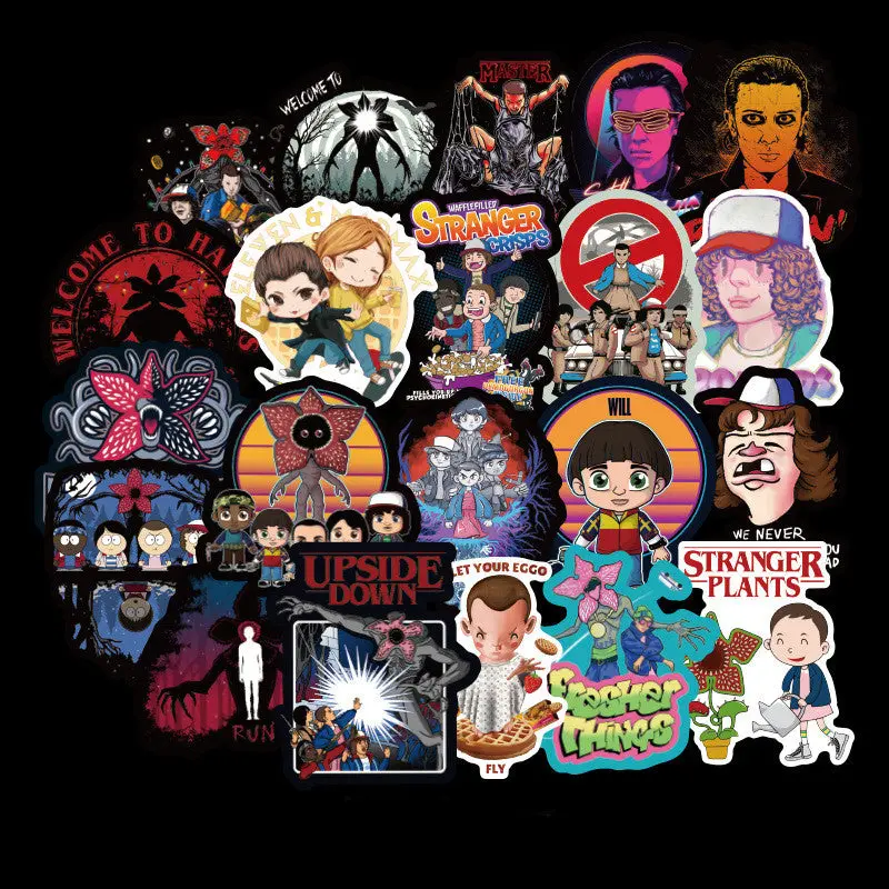 100-Piece Graffiti Sticker Bundle – Waterproof Pvc Decals For Phones, Helmets & Skateboards 1
