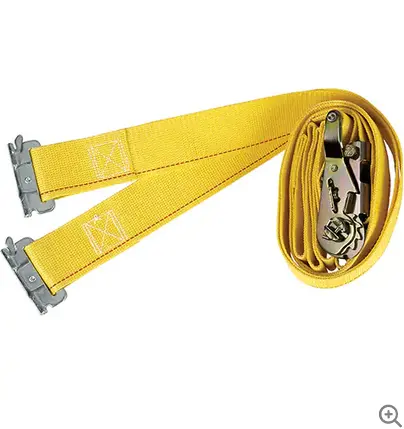 12-Foot Ratcheting Logistics Strap – Industrial-Grade Securing Band 1