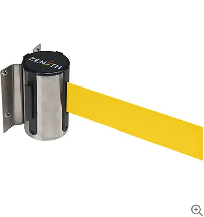 12-Foot Wall-Mounted Crowd Control Barrier – Modular Steel Frame 1