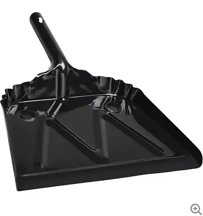 12-Inch Metal Dust Pan With Reinforced Rim – M2 Grade Durability 1