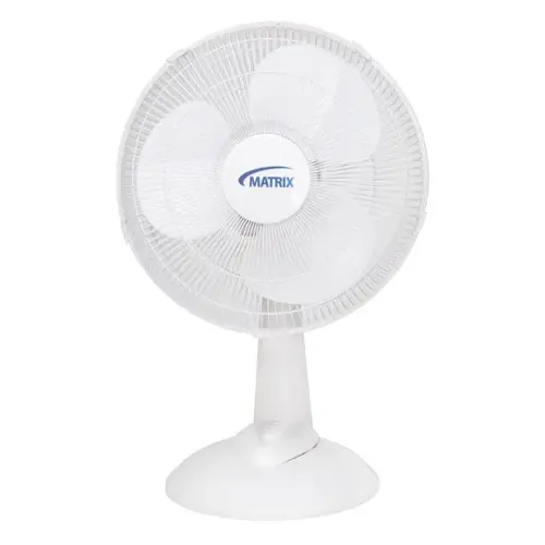 12-Inch Oscillating Table Fan – Compact Desk Or Counter Use 1
