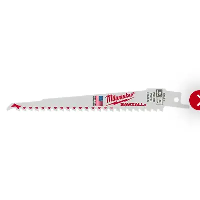12-Inch Sawzall Blade — 5 Tpi, Pack Of 100 1