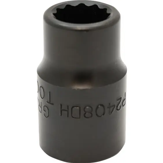 12-Point 3/8" Impact Socket – 1/2" Drive 1
