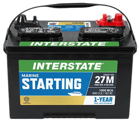 12V Marine Cranking Battery – 800 Cca 1