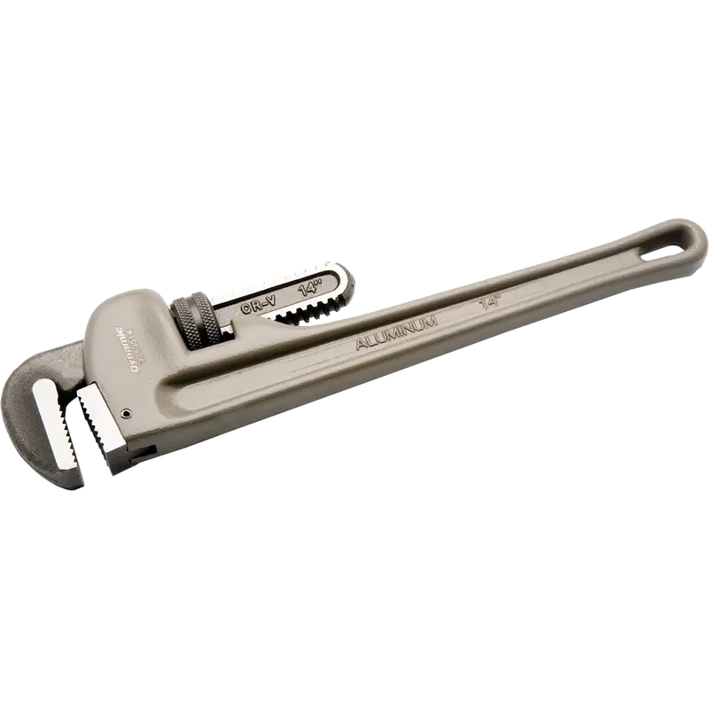 14-Inch Aluminum Pipe Wrench – Slim Profile For Tight Spaces 1