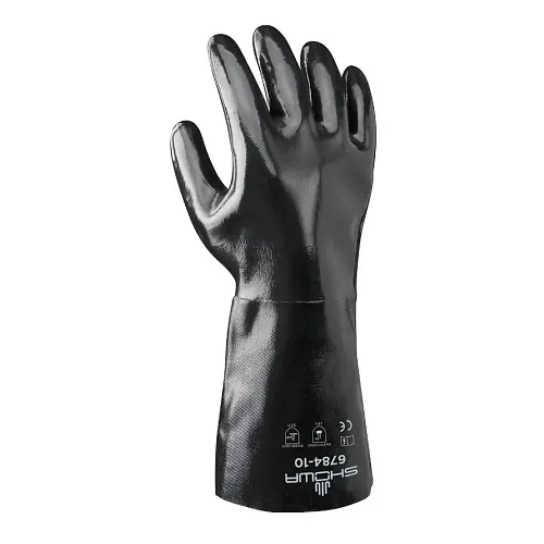 14-Inch Neoprene Work Gloves, Size 10 1