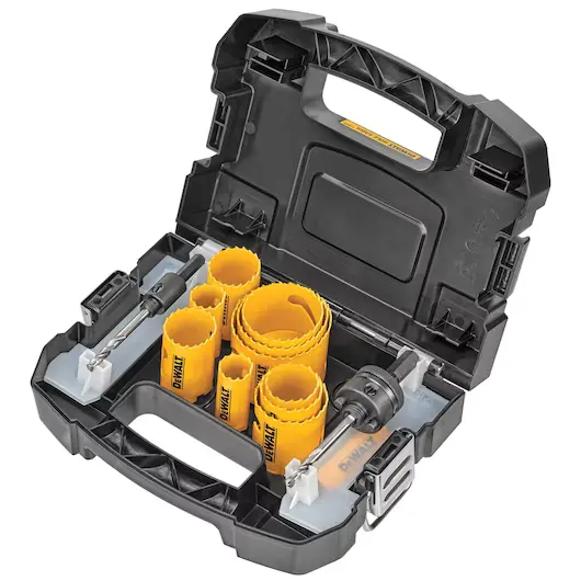 14-Piece Premium Holesaw Set With Arbor And Pilot Bits 1