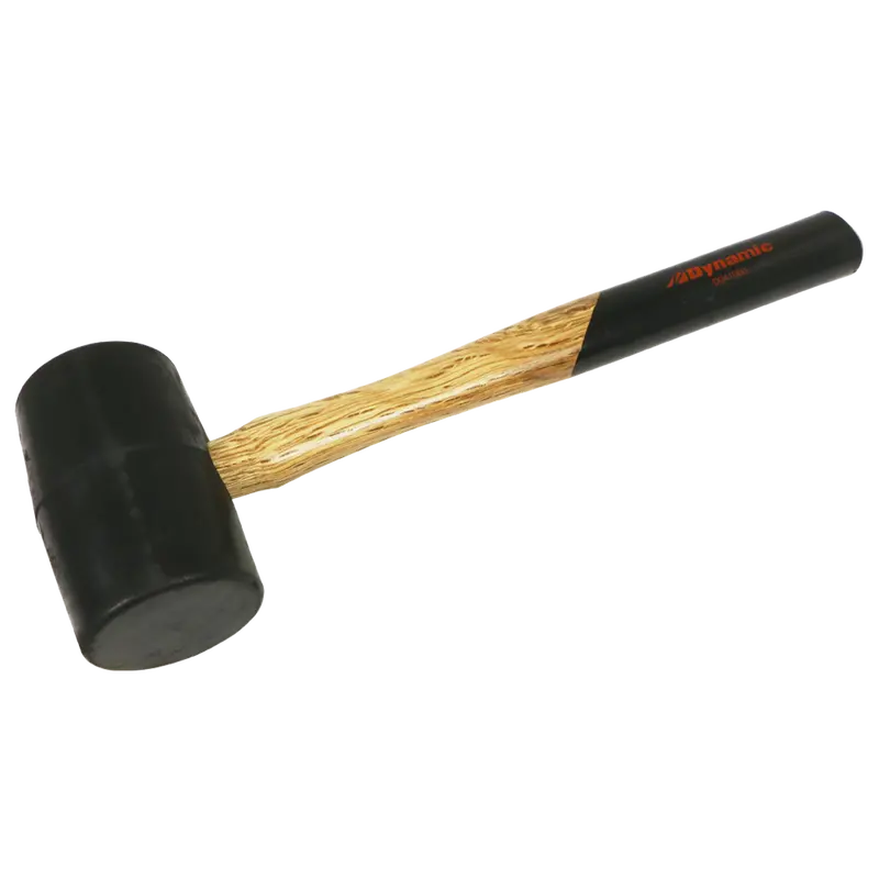 15 Lb Rubber Mallet With Hickory Handle – Non-Marring Striking Tool 1