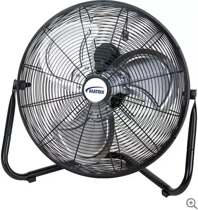16-Inch Floor Fan – 3-Speed Portable Stand Fan 1