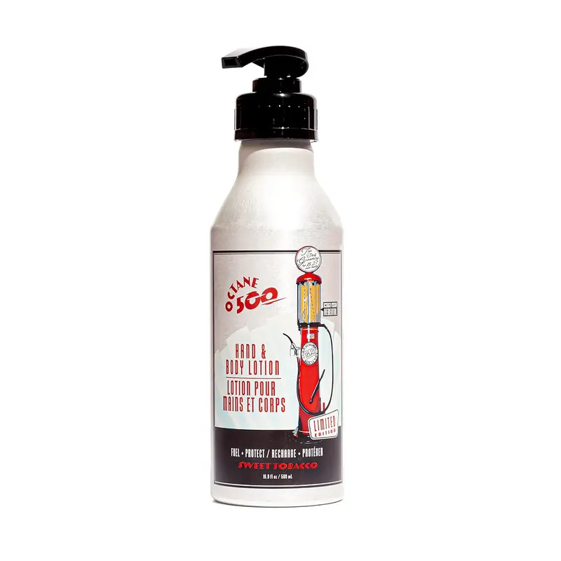 18.21 Man Made Octane 500 Sweet Tobacco Hand & Body Lotion – Deeply Moisturizing, 500Ml 1
