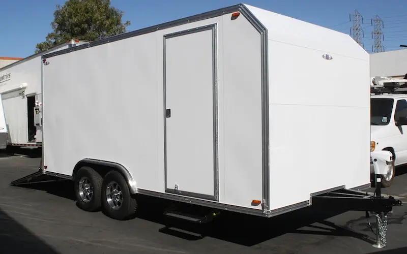 18-Foot Motorcycle Transport Trailer 1
