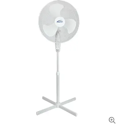 18-Inch Oscillating Pedestal Fan – Portable, 3-Speed, Sturdy Base 1