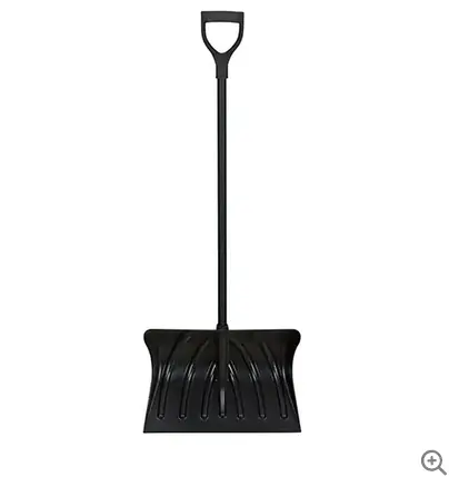 19" Polyethylene Snow Shovel – Lightweight & Durable 1