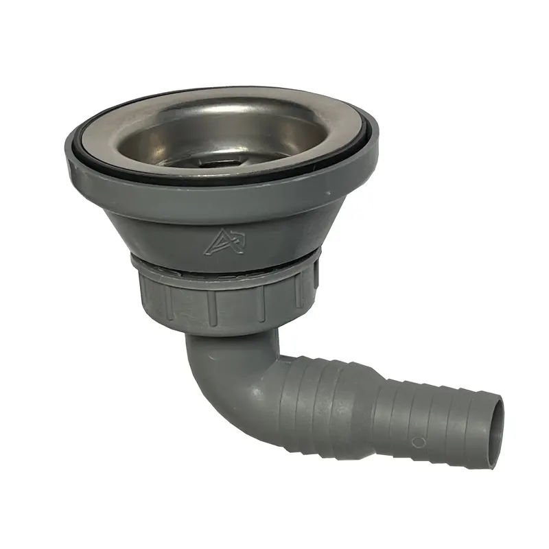 2-Inch Shower Drain Assembly With 90-Degree Elbow 1