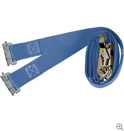 2-Inch × 20-Foot Logistics Strap With E-Track Fitting – Heavy Load Securement 1