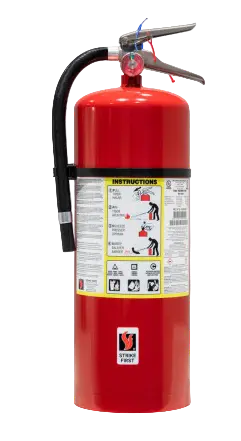 20 Lb Wheeled Abc Fire Extinguisher With Mounting Bracket 1