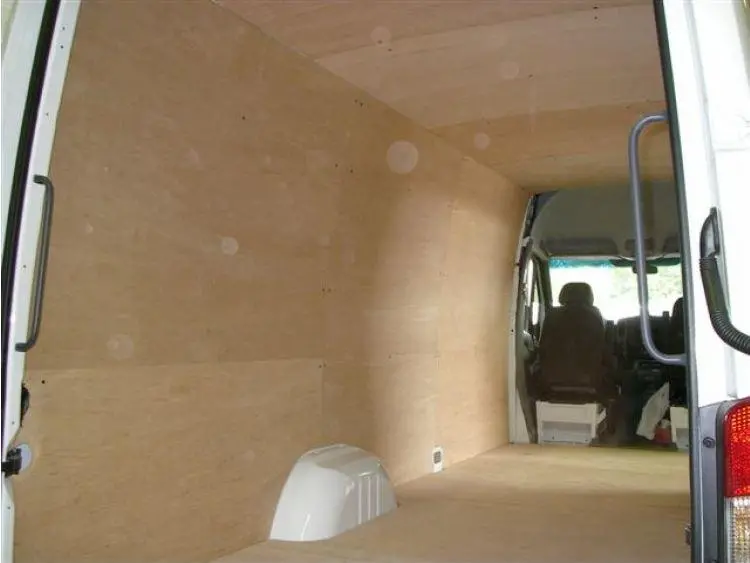2007–2018 Sprinter Van Wall Liner Kit – 170" Extended High Roof, Plywood 1