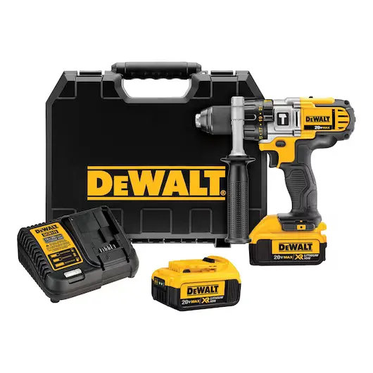 20V Max Hammer Drill Kit With 1/2-Inch Chuck And Li-Ion Battery 1