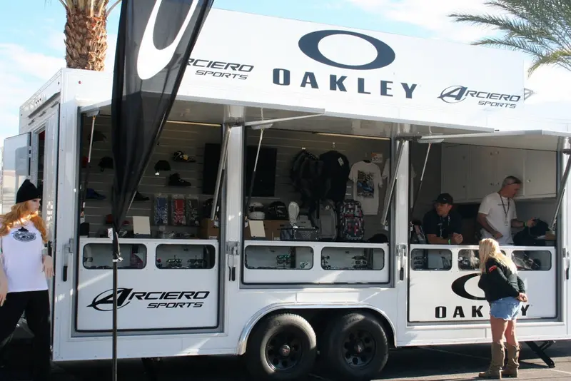 22-Foot Oakley-Branded Display Trailer 1