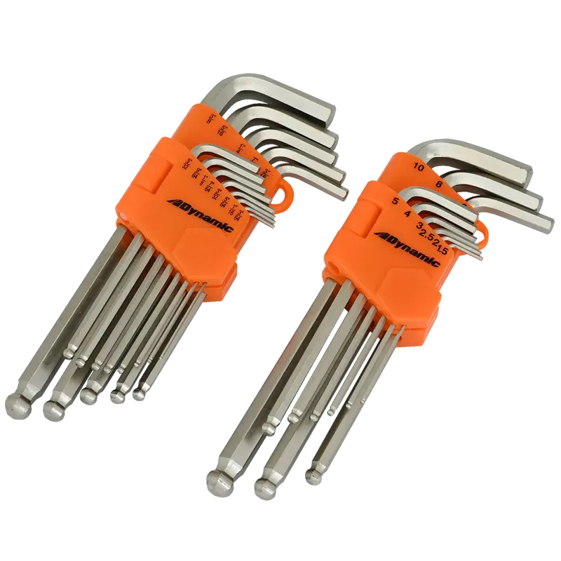 22-Piece Sae And Metric Ball-End Hex Key Set – Dynamic Range 1
