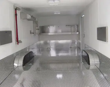 24-Foot Race Trailer With Diamond Plate Flooring 1