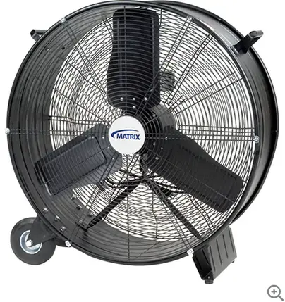 28-Inch Light-Industrial Drum Fan – Rugged Air Circulation 1