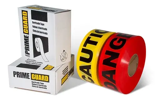 3" X 1000' Red Danger Tape – 12-Roll Case 1