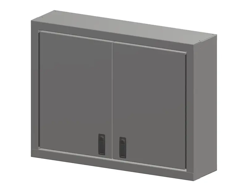 32-Inch Wide Slim Wall Cabinet – 24H X 8D Inches 1