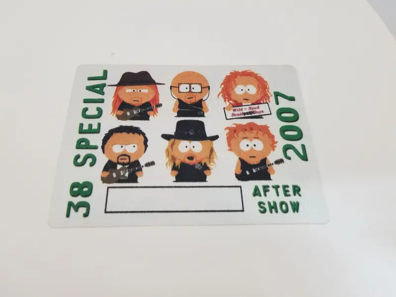 38 Special 2007 Live Performance Backstage Pass 1