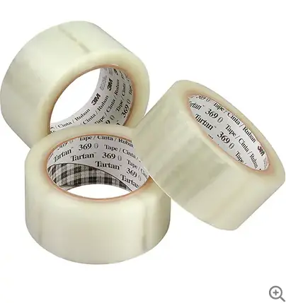 3M 369 Box Sealing Tape – 48 Mm × 100 M, 36 Rolls Per Case 1
