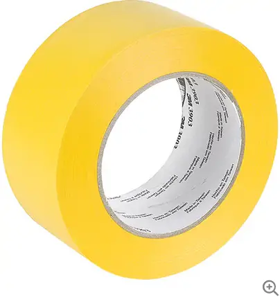 3M 3903 Yellow Duct Tape – 50 Mm X 45 M, High-Tack General Purpose 1