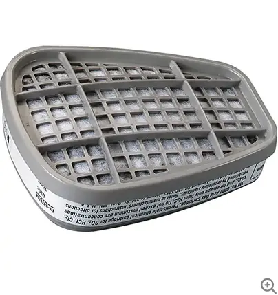 3M 6002 Organic Vapor Cartridge For Half- Or Full-Face Respirators 1