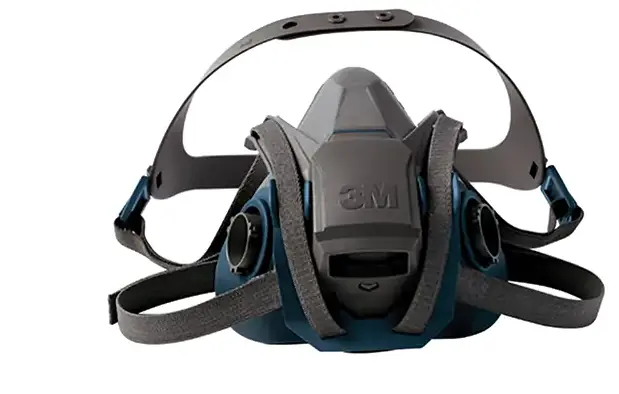 3M Half-Face Respirator With Quick-Latch System – Large 1