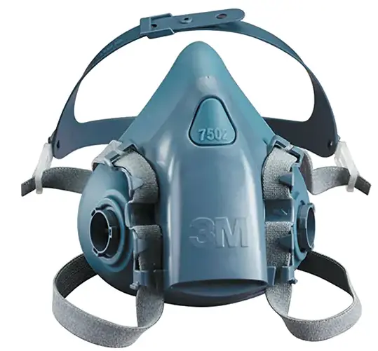3M Half-Face Silicone Respirator – Medium Size 1