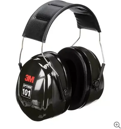 3M Optime 101 Hearing Protection – H7A Over-The-Head Ear Muffs 1