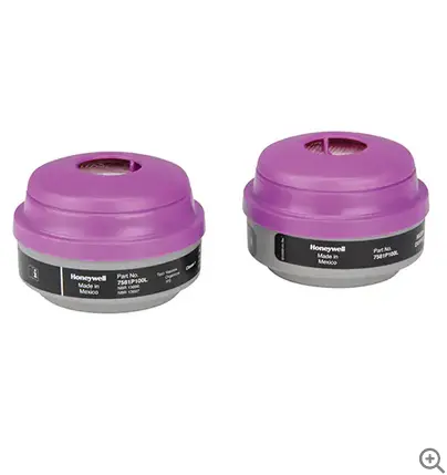 3M Organic Vapor & P100 Dual-Cartridge Respirator Filter (7581P100L) 1