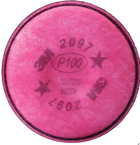 3M P100 Particulate Filter With Nuisance-Level Organic Vapor Relief 1