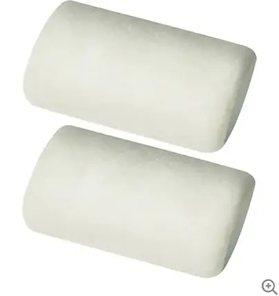 4-Inch Professional Roller Refill – 6 Mm Nap (2 Per Package) 1