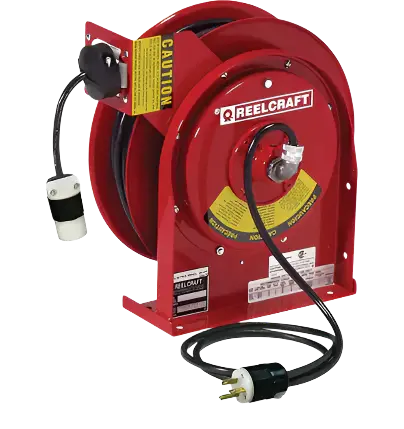 45-Foot 12-Gauge 20-Amp Power Cord Reel 1
