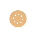 5" 8-Hole 120-Grit Orbital Sanding Discs – Dewalt, 5-Pack 1