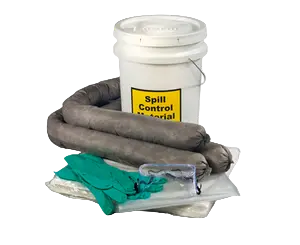 5-Gallon Universal Spill Kit In Durable Steel Pail 1