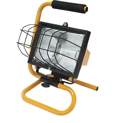 500W Portable Halogen Work Light With Adjustable Stand 1