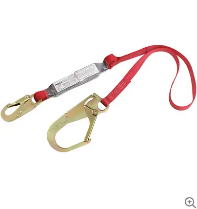 6-Foot Energy-Absorbing Lanyard With Dual Snap And Gate Hooks (E4 Rated) 1